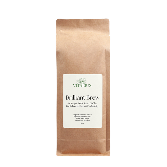 Organic Mushroom Coffee - Lion’s Mane & Chaga 16oz